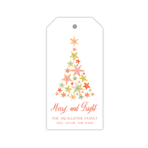 Vintage Stars Tree | Gift Tags